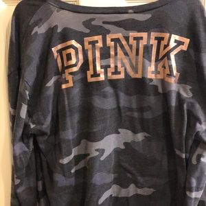 Pink long sleeve top